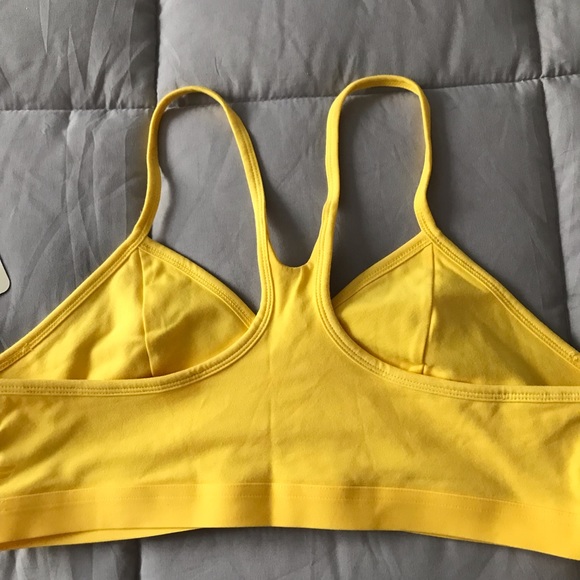 Bright yellow Fabletics XL bra - Picture 3 of 4